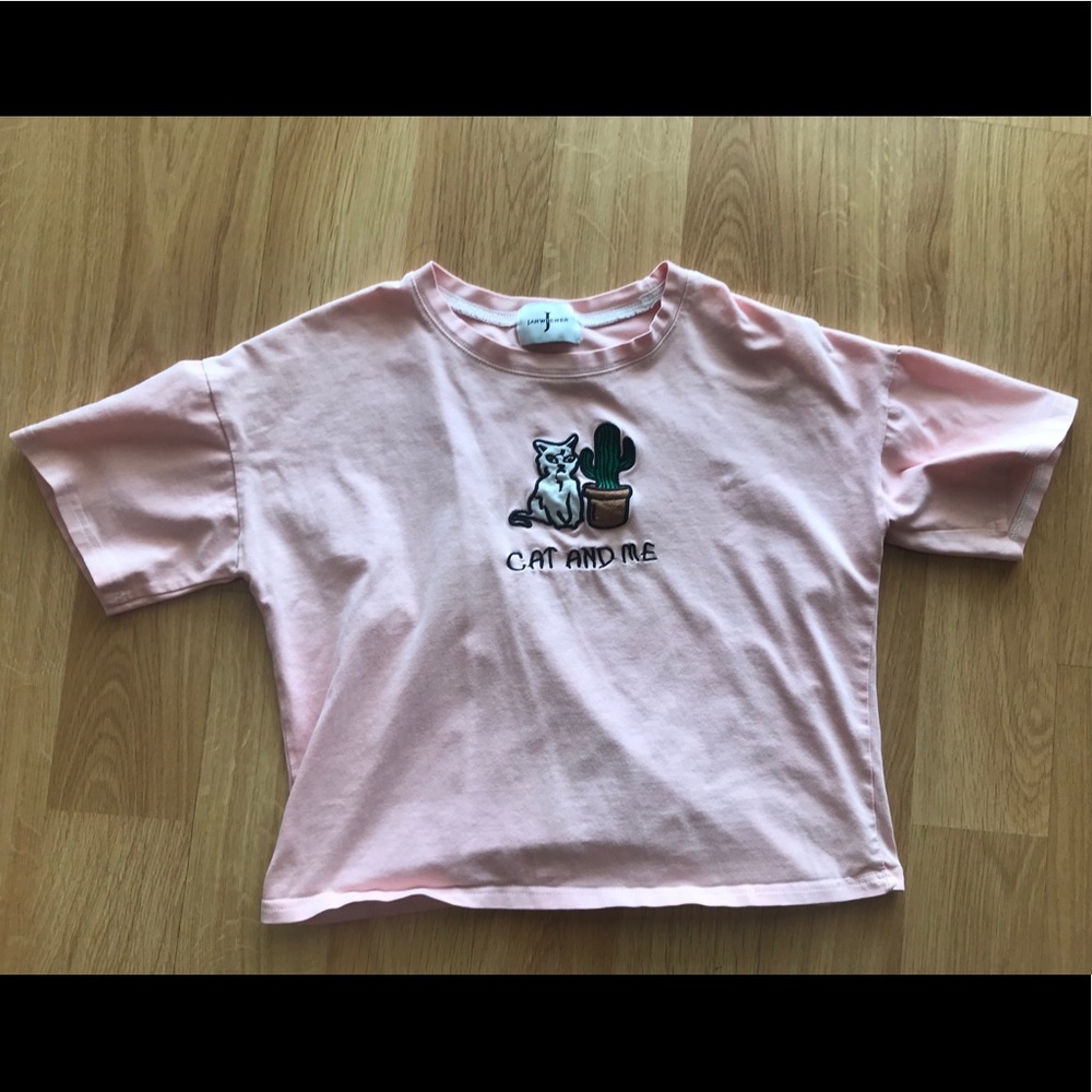 Cat and Me Tee